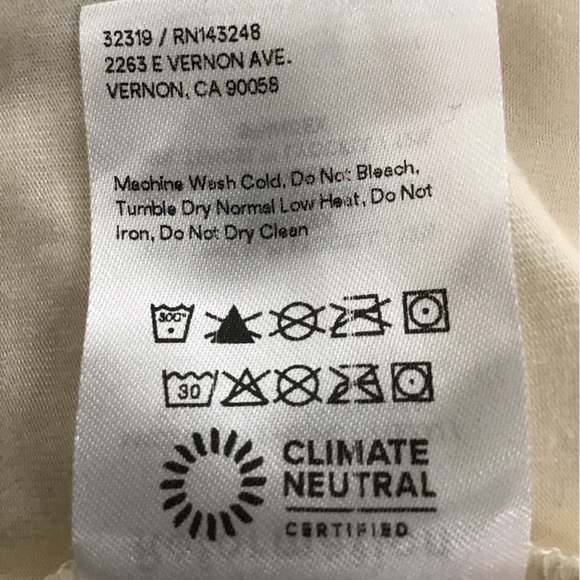 Reformation Cream Sleeveless Women's Top size small - Picture 4 of 6